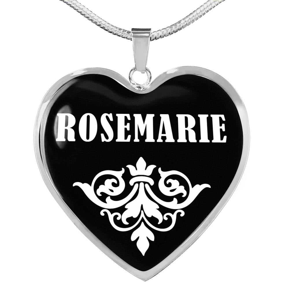 Rosemarie v02 - Heart Pendant Luxury Necklace