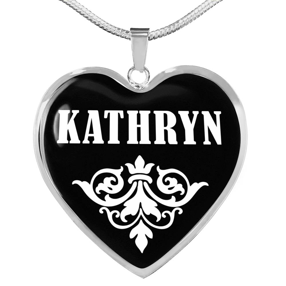 Kathryn v02 - Heart Pendant Luxury Necklace