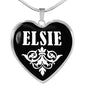 Elsie v02 - Heart Pendant Luxury Necklace