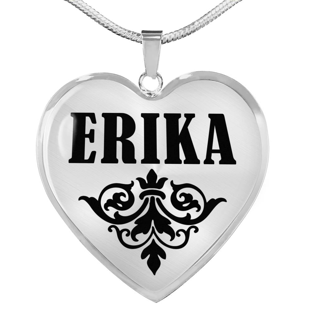 Erika v01 - Heart Pendant Luxury Necklace