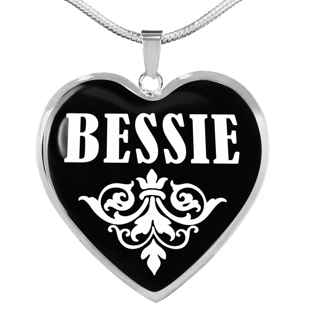 Bessie v02 - Heart Pendant Luxury Necklace