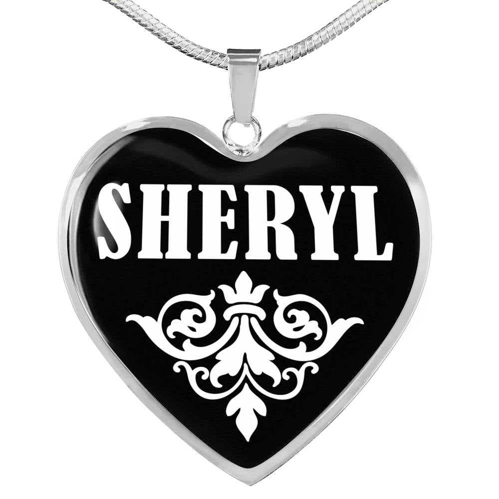 Sheryl v02 - Heart Pendant Luxury Necklace