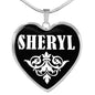 Sheryl v02 - Heart Pendant Luxury Necklace