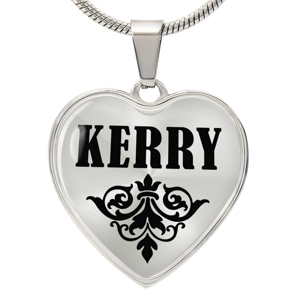 Kerry  v01 - Heart Pendant Luxury Necklace