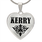 Kerry  v01 - Heart Pendant Luxury Necklace