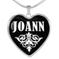 Joann v02 - Heart Pendant Luxury Necklace