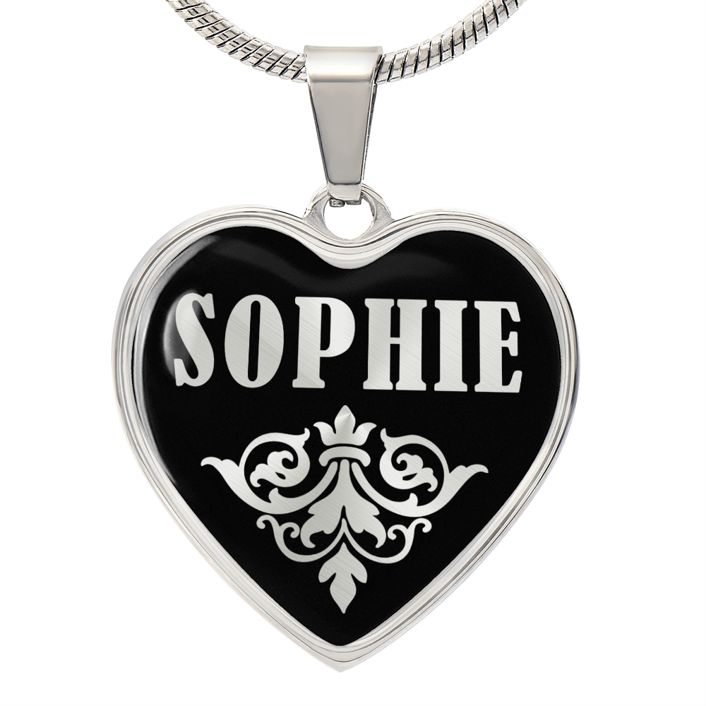 Sophie v02 - Heart Pendant Luxury Necklace