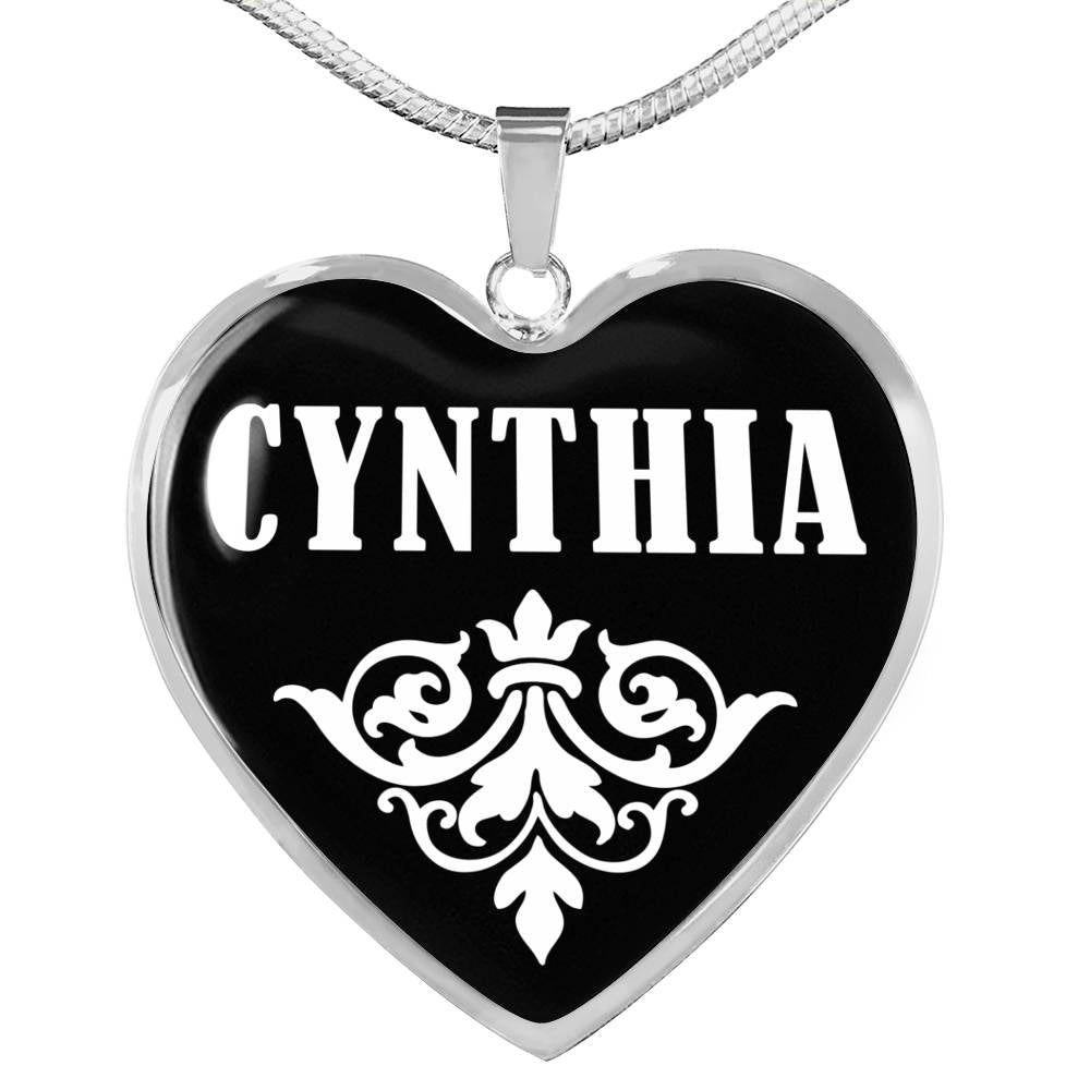 Cynthia v02 - Heart Pendant Luxury Necklace
