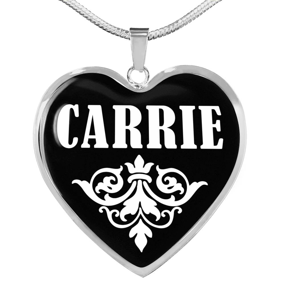 Carrie v02 - Heart Pendant Luxury Necklace
