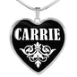 Carrie v02 - Heart Pendant Luxury Necklace
