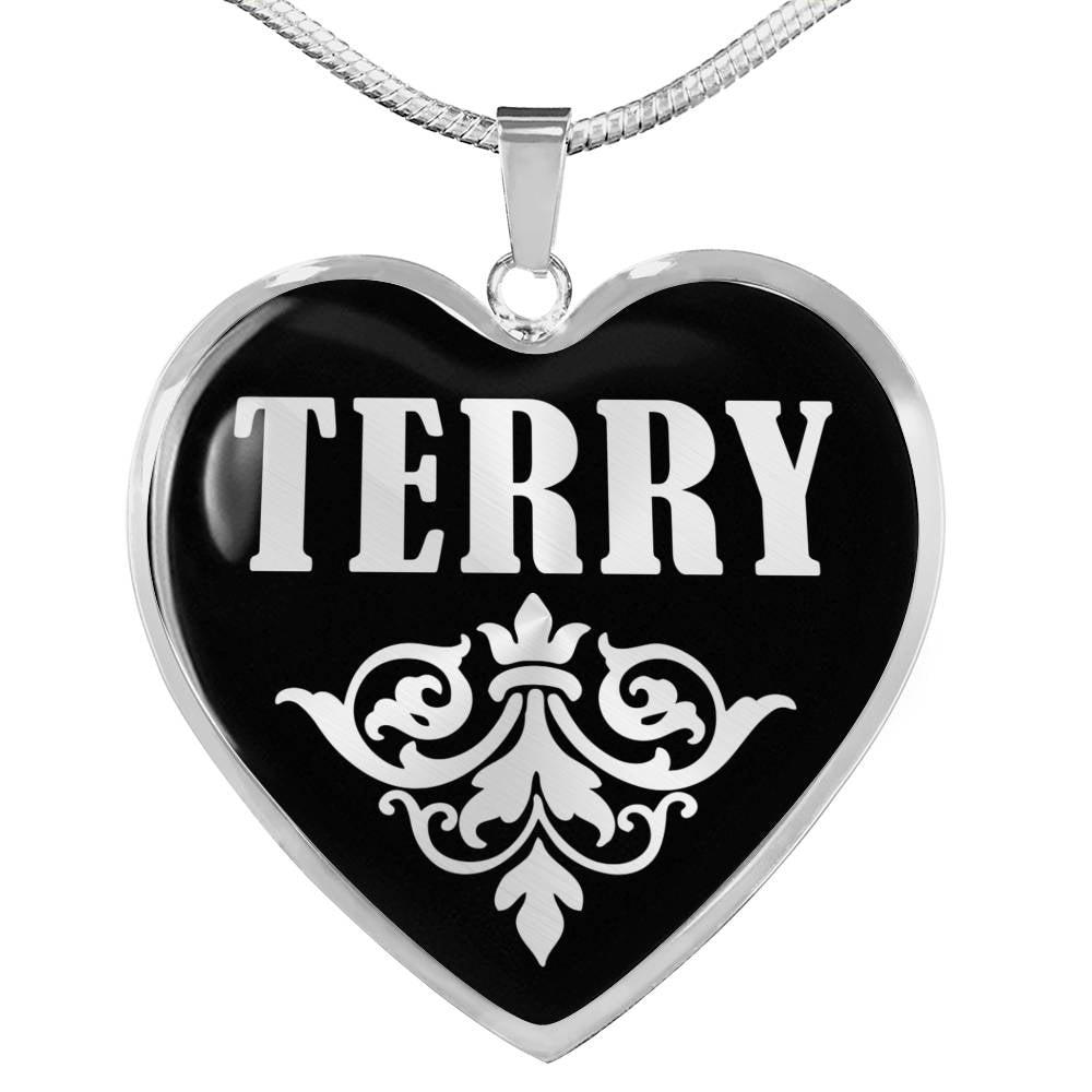 Terry v01s - Heart Pendant Luxury Necklace