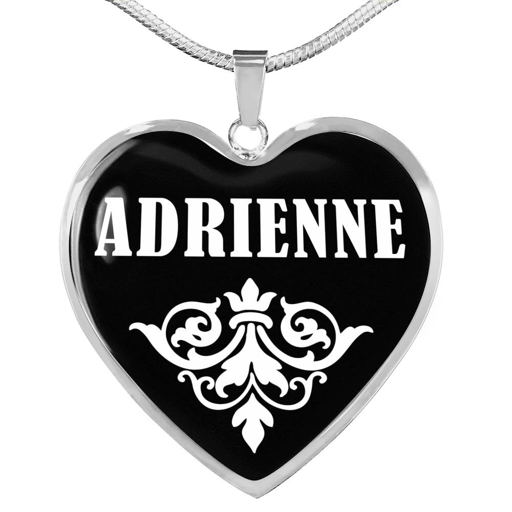 Adrienne v02 - Heart Pendant Luxury Necklace