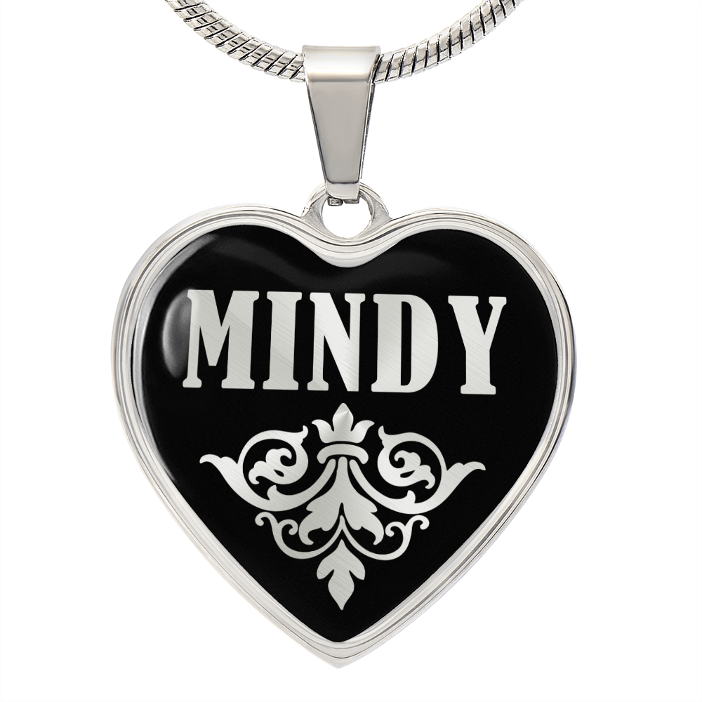 Mindy v02 - Heart Pendant Luxury Necklace