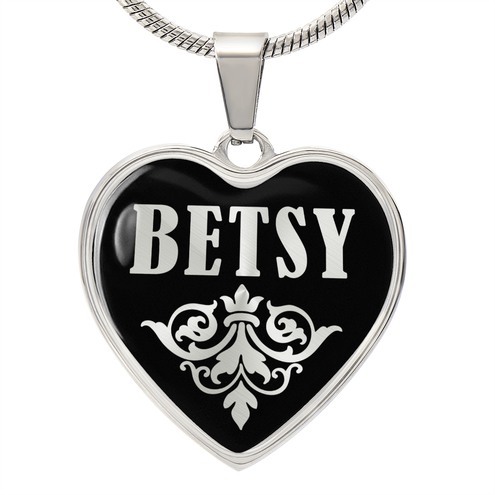 Betsy v02 - Heart Pendant Luxury Necklace