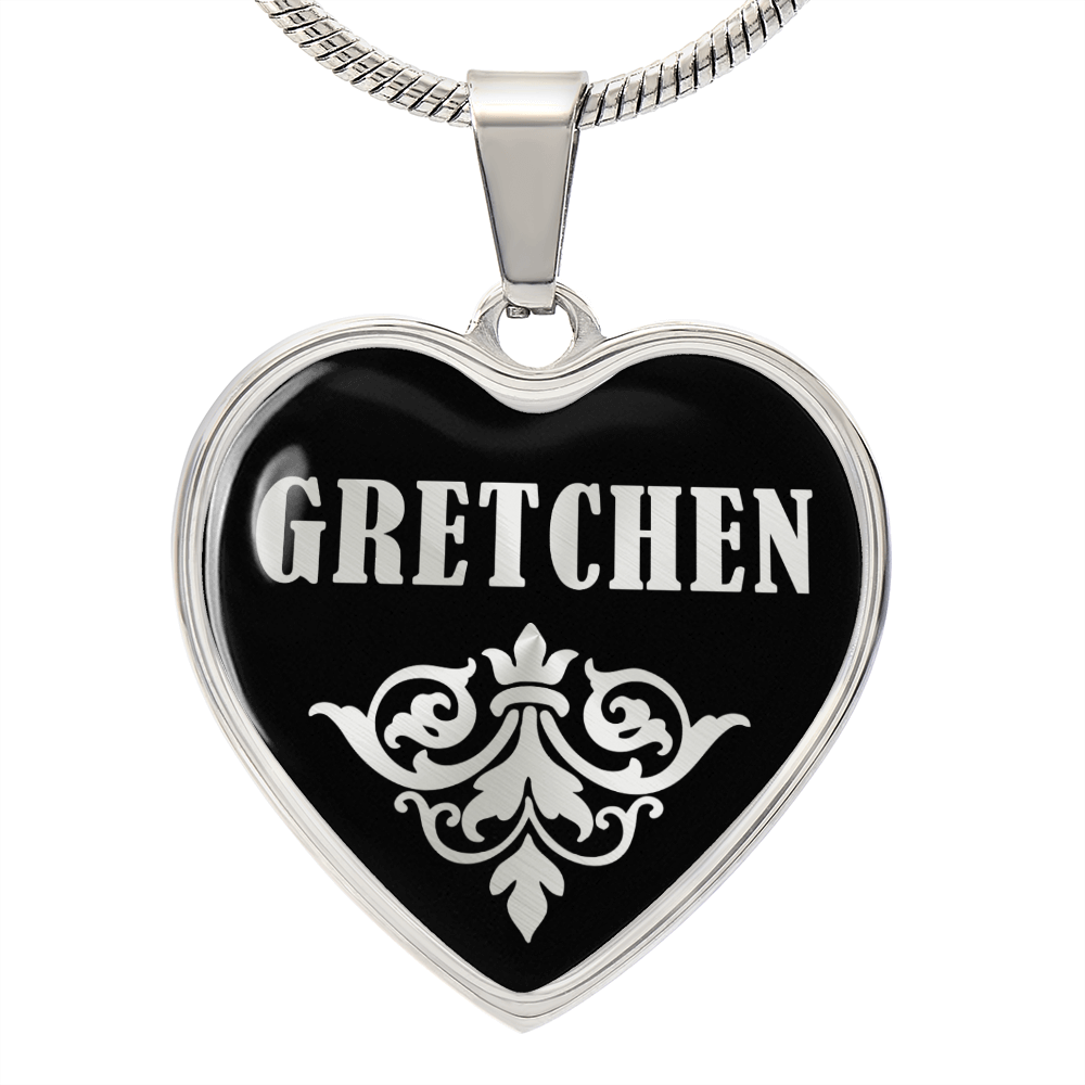 Gretchen v02 - Heart Pendant Luxury Necklace