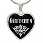Gretchen v02 - Heart Pendant Luxury Necklace