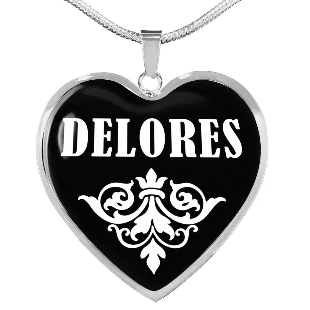 Delores v02 - Heart Pendant Luxury Necklace