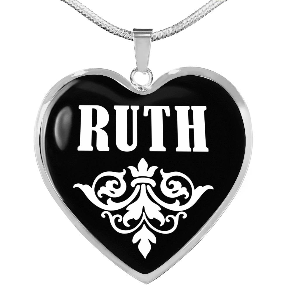 Ruth v02 - Heart Pendant Luxury Necklace