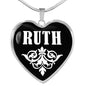 Ruth v02 - Heart Pendant Luxury Necklace