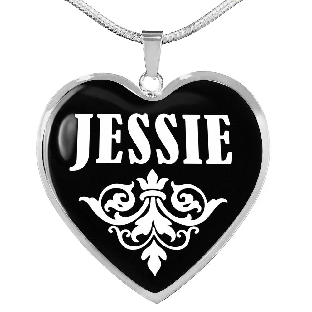 Jessie v02 - Heart Pendant Luxury Necklace