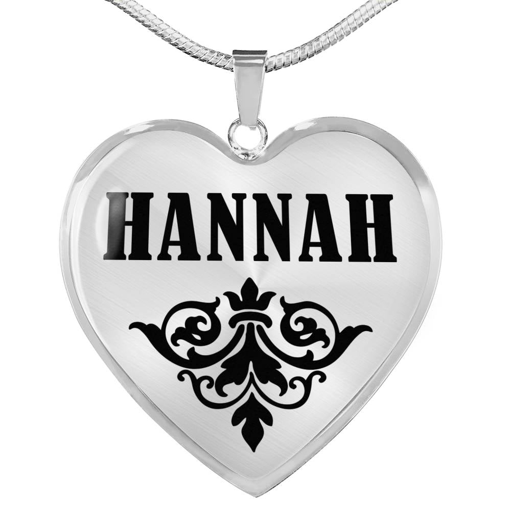 Hannah v01 - Heart Pendant Luxury Necklace