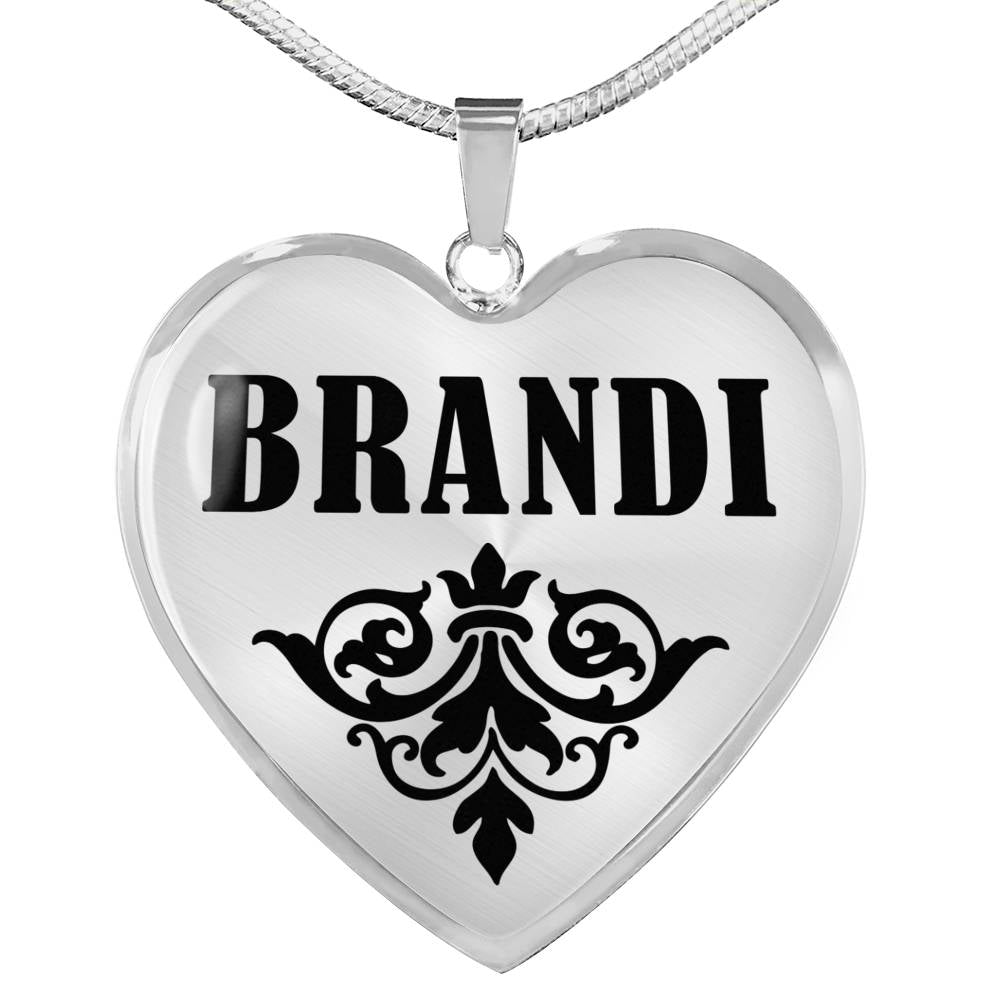 Brandi v01 - Heart Pendant Luxury Necklace