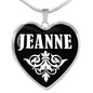 Jeanne v02 - Heart Pendant Luxury Necklace