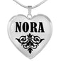 Nora v01 - Heart Pendant Luxury Necklace