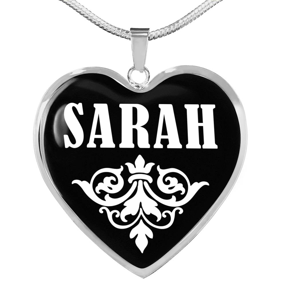 Sarah v02 - Heart Pendant Luxury Necklace