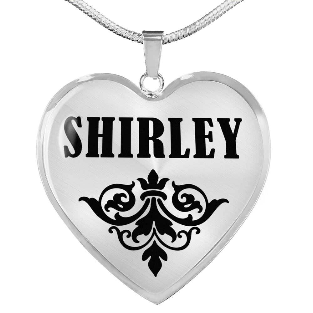 Shirley v01 - Heart Pendant Luxury Necklace