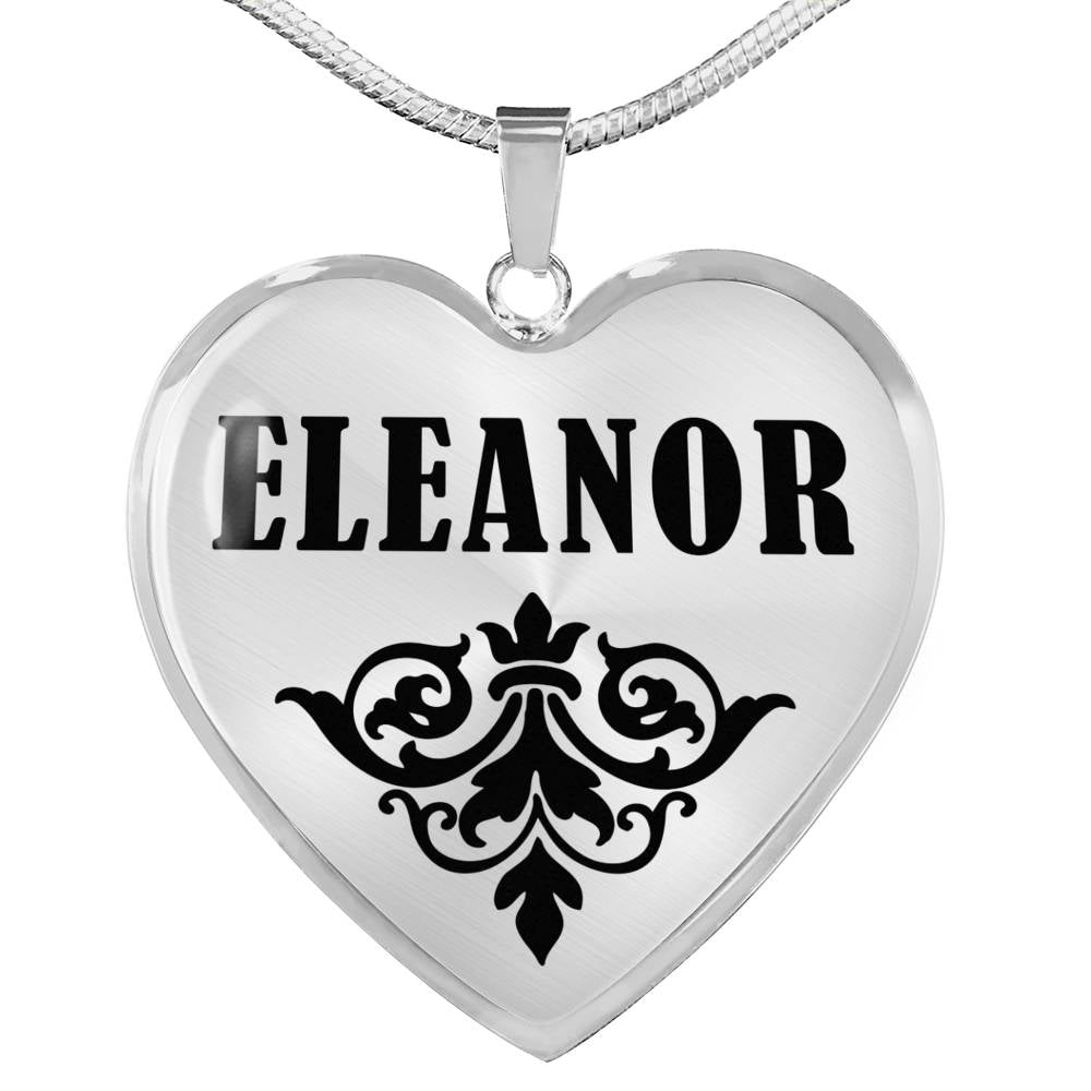 Eleanor v01 - Heart Pendant Luxury Necklace