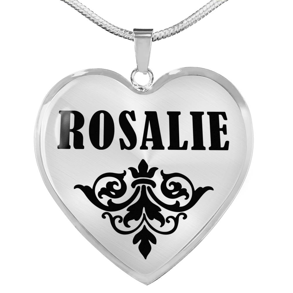 Rosalie v01 - Heart Pendant Luxury Necklace