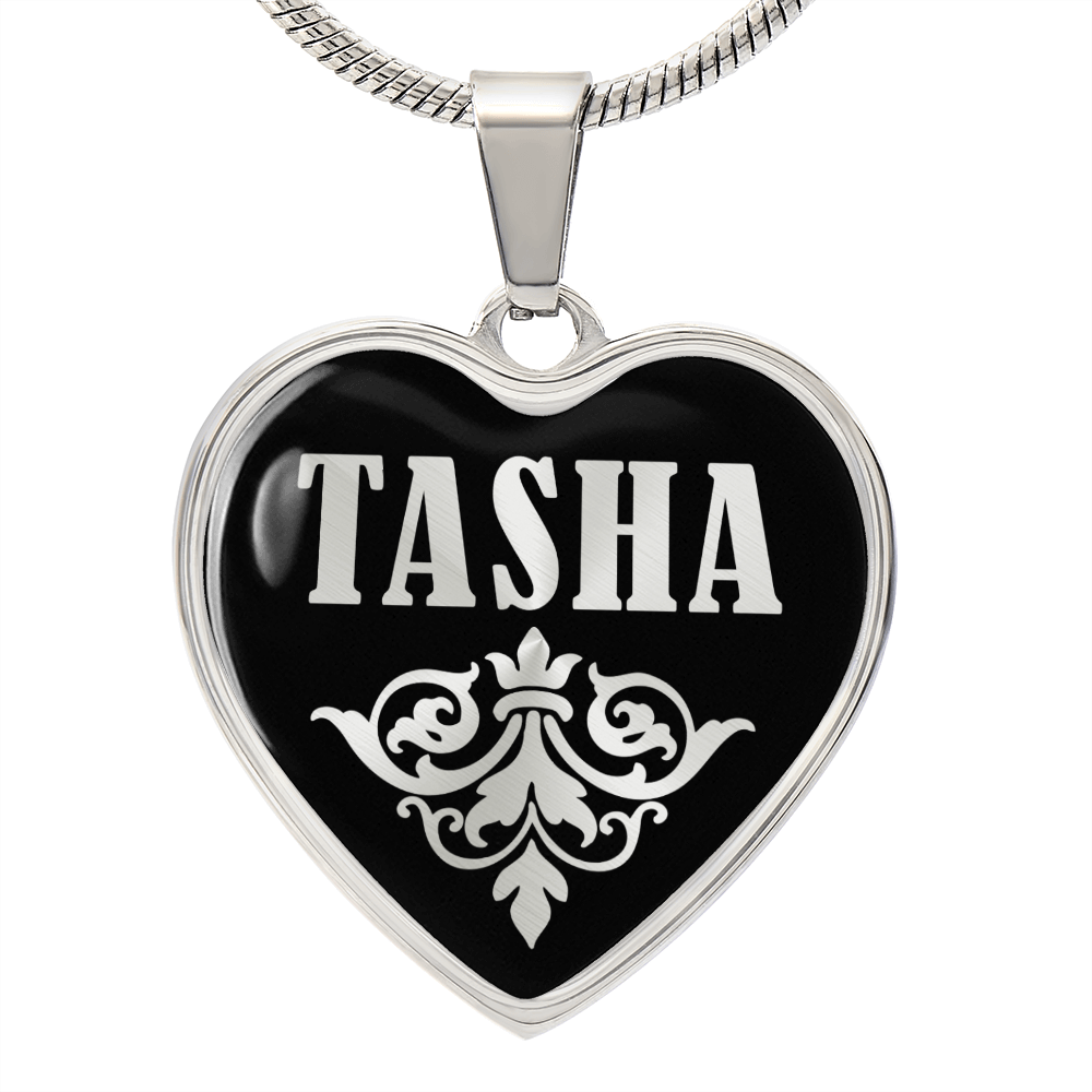 Tasha v02 - Heart Pendant Luxury Necklace
