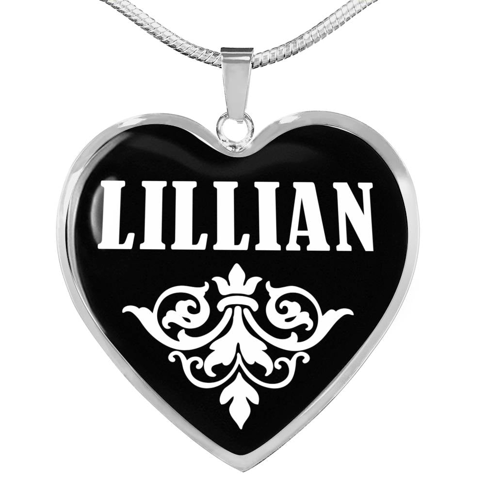 Lillian v02 - Heart Pendant Luxury Necklace