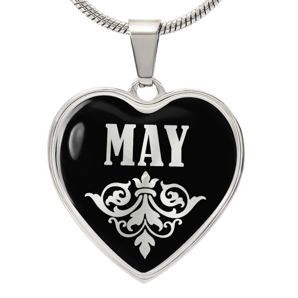 May v02 - Heart Pendant Luxury Necklace