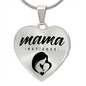 Mama, Est. 2022 - Heart Pendant Luxury Necklace