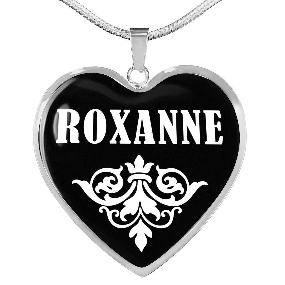 Roxanne v02 - Heart Pendant Luxury Necklace