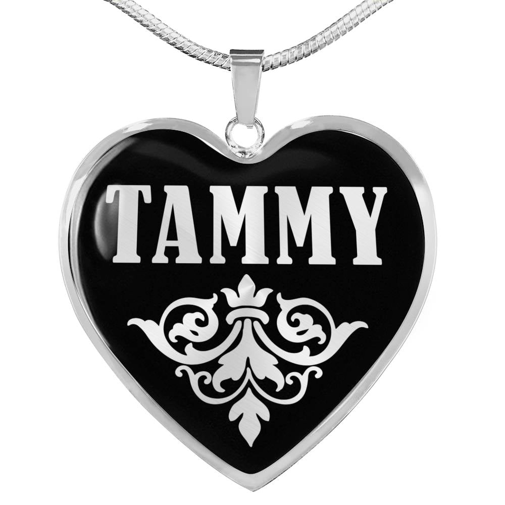 Tammy v01s - Heart Pendant Luxury Necklace
