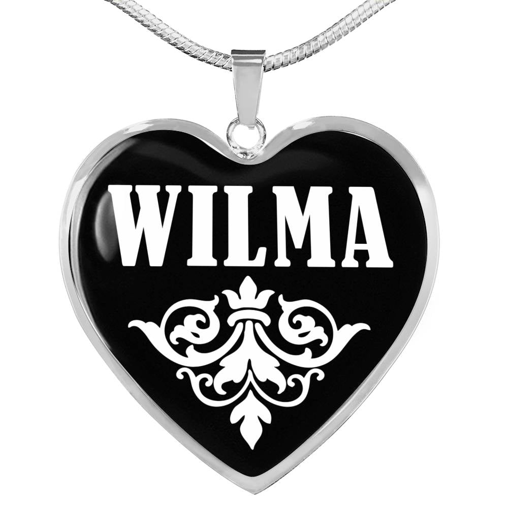 Wilma v02 - Heart Pendant Luxury Necklace