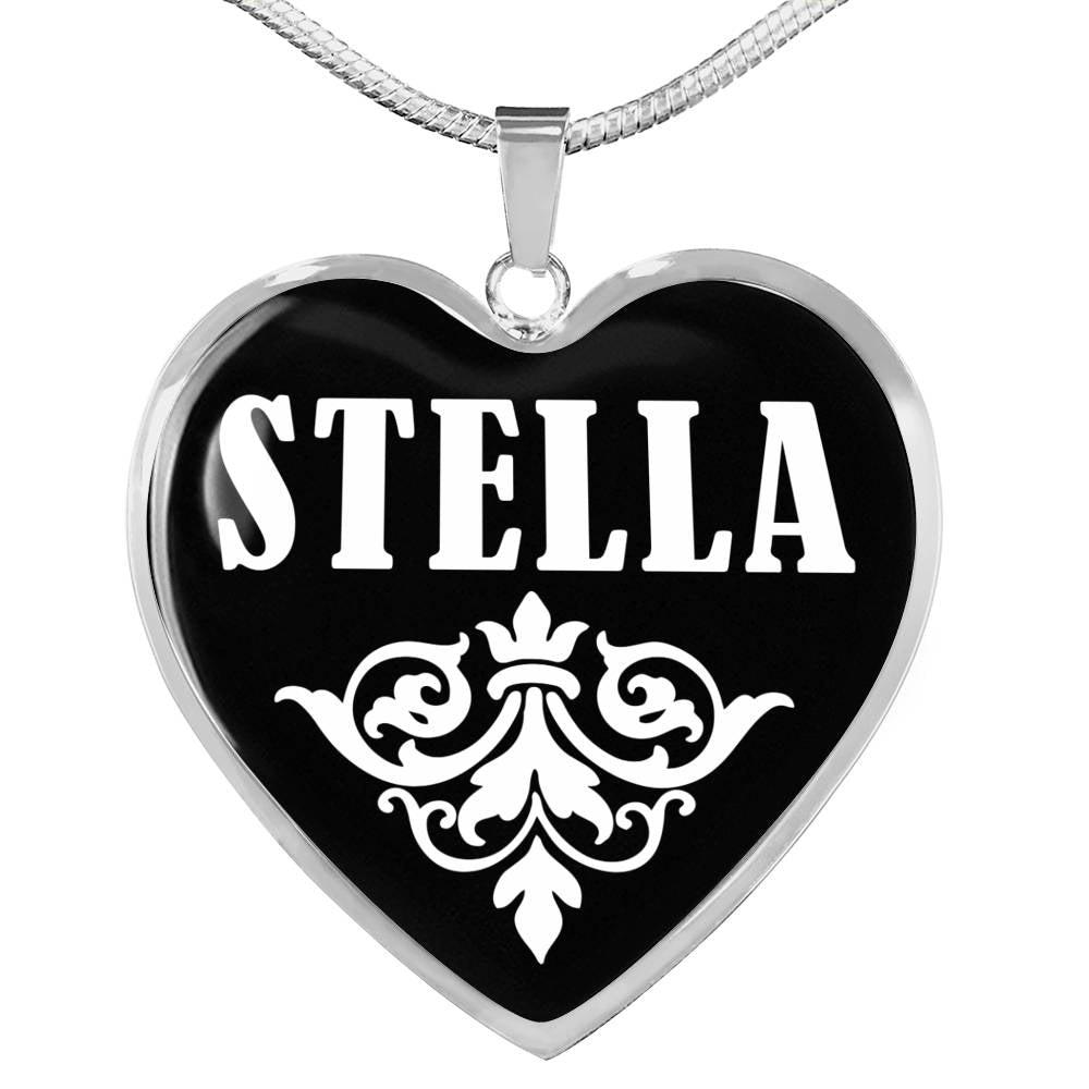 Stella v02 - Heart Pendant Luxury Necklace
