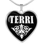 Terri v02 - Heart Pendant Luxury Necklace
