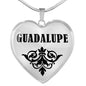 Guadalupe v01 - Heart Pendant Luxury Necklace