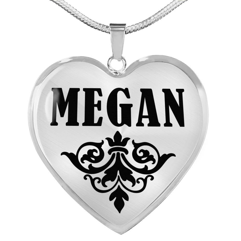 Megan v01 - Heart Pendant Luxury Necklace