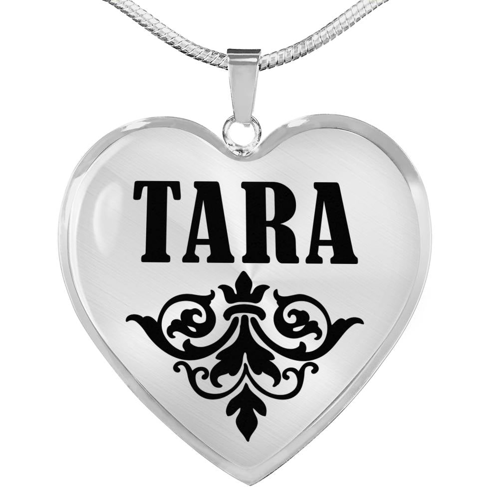 Tara v01 - Heart Pendant Luxury Necklace