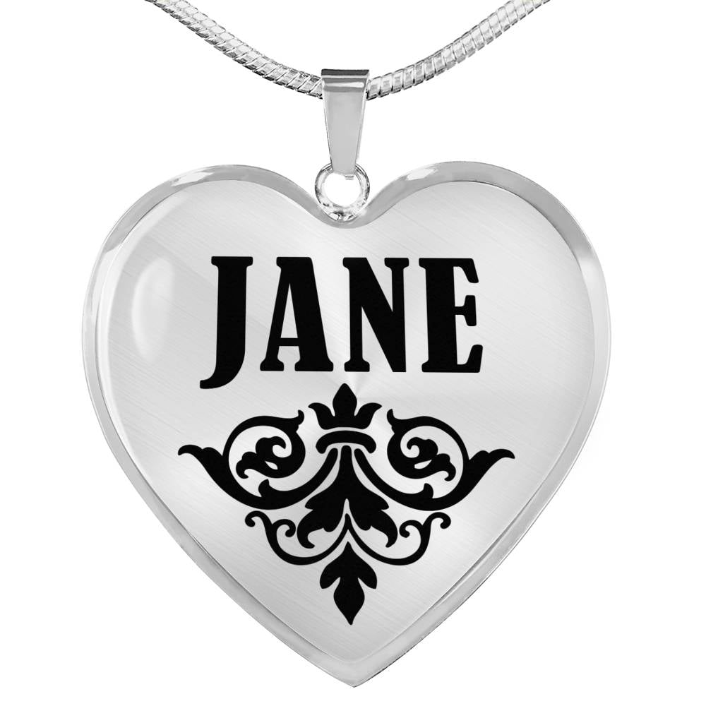 Jane v01 - Heart Pendant Luxury Necklace