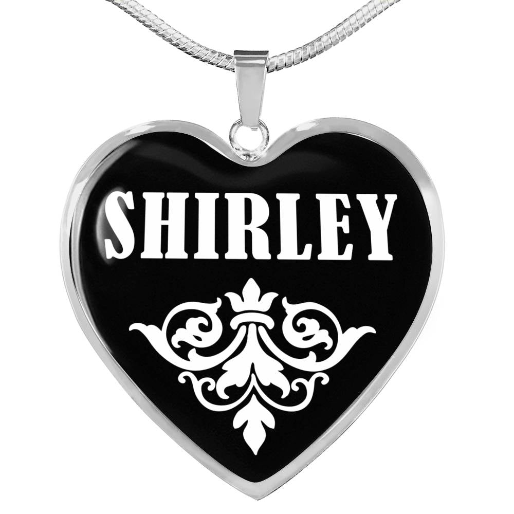 Shirley v02 - Heart Pendant Luxury Necklace