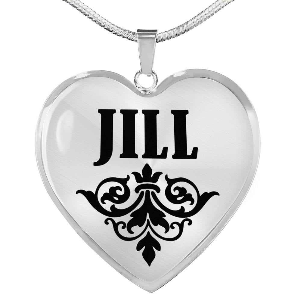 Jill v01 - Heart Pendant Luxury Necklace