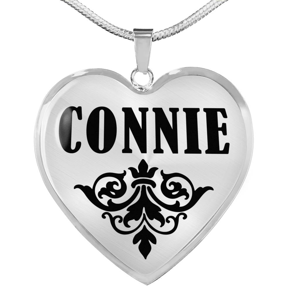 Connie v01 - Heart Pendant Luxury Necklace