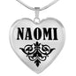 Naomi v01 - Heart Pendant Luxury Necklace