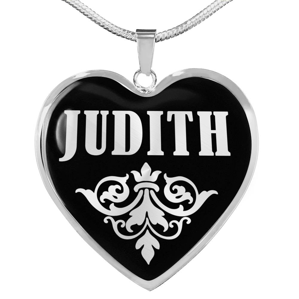Judith v01s - Heart Pendant Luxury Necklace